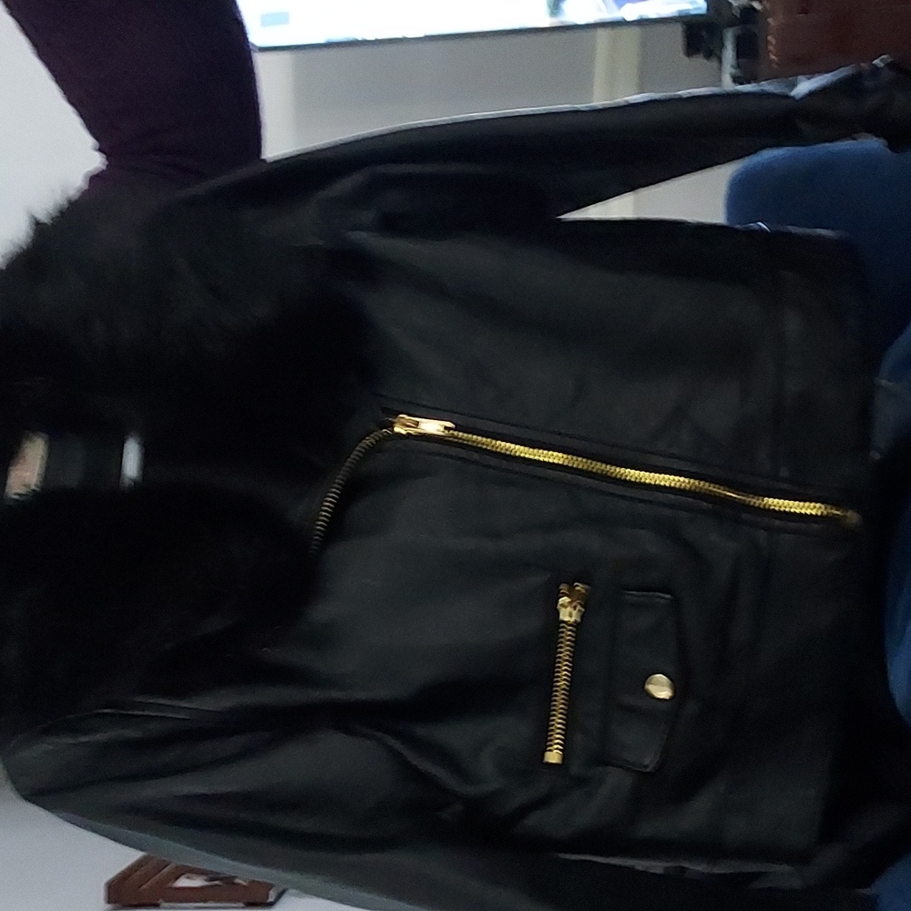 black jacket